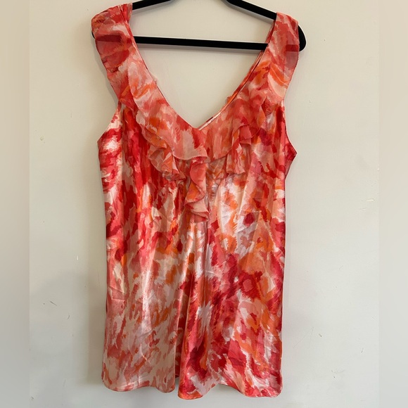 Oscar de la Renta short sleeve top Size L - Picture 8 of 8